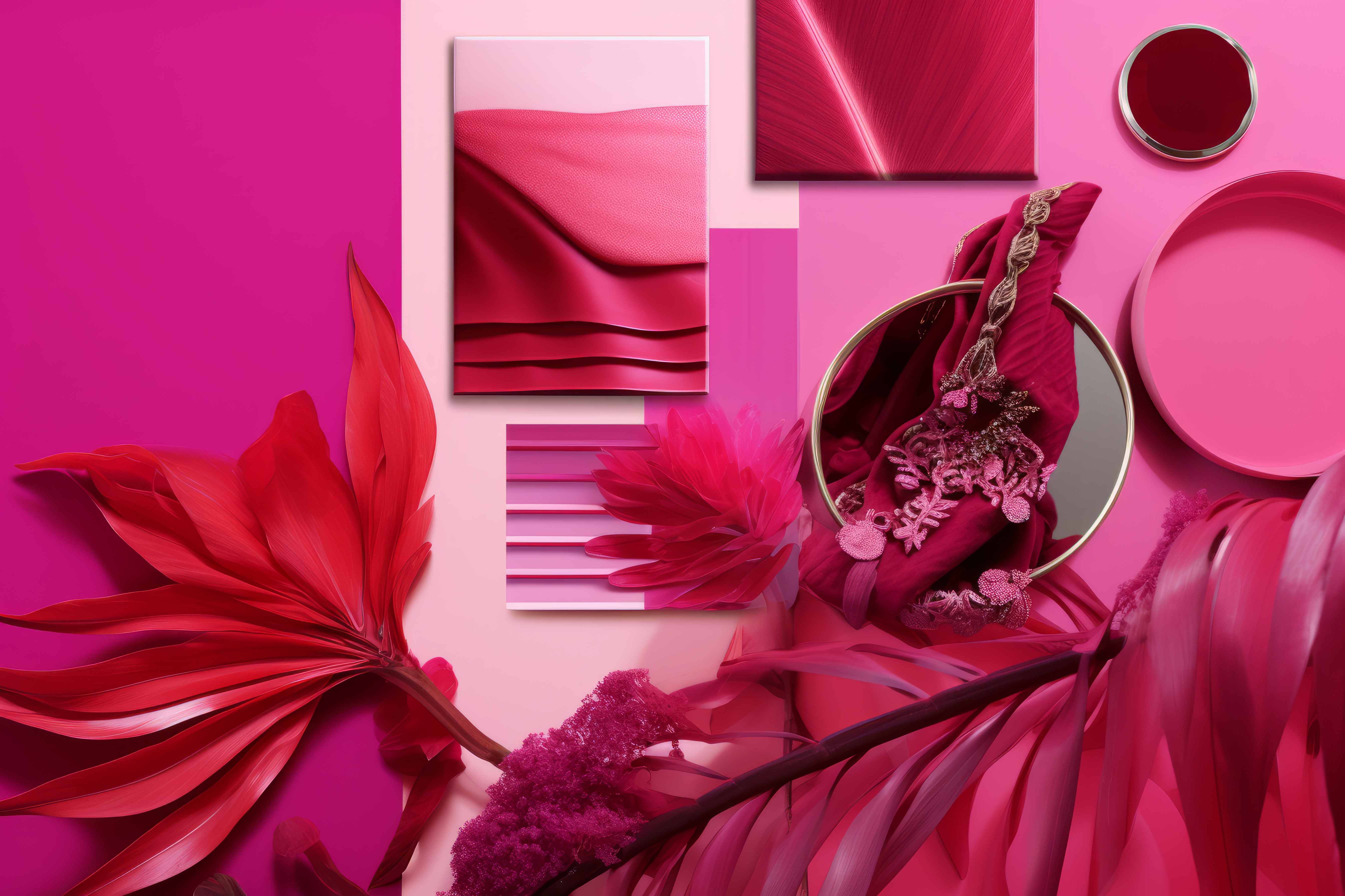 Розовый с розовым: как создать гармонию